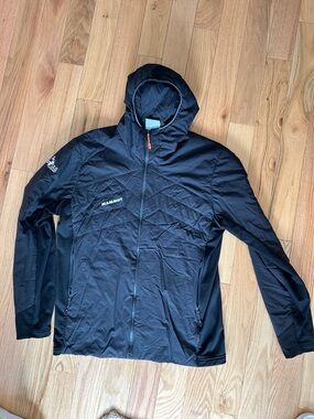 Mammut Men's Black Hooded Performance Jacket